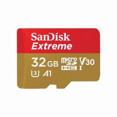 SanDisk Extreme MicroSDXC Memory Card 32GB UHS-I with SD Adapter SanDisk Extreme MicroSDXC Memory Card 32GB UHS-I with SD Adapter