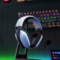 Primus Gaming Headset with Boom Mic Detachable - Arcus 360BT Bluetooth or 2.4Ghz with Dongle 25Hr Playtime Noise Isolating Headphone - Black