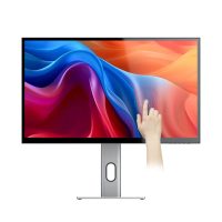 Alogic Monitor 27in Clarity Touch UHD 5K with Built in Multi-Port Hub 8-in1 with 65W PD Swivel Landscape or Portrait