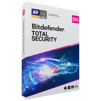 Bitdefender Total Security 5-Device 1-Year BIL with VPN 200MB/Day PC/Mac/Android/iOS
