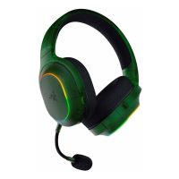 Razer Gaming Headset Wireless Barracuda X Chroma RGB with Boom Mic SmartSwitch Dual Wireless 2.4Ghz or Bluetooth - Phantom Green