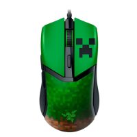 Razer Gaming Mouse Wired Cobra 6 Buttons Focus+ Optical Sensor Chroma RGB - Minecraft Edition