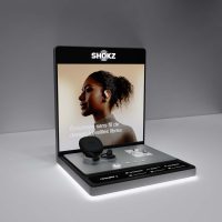 PROMO Shokz POP Counter Top Display OpenFit 2 French (Free with 3 Unit Buy In)