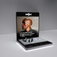 PROMO Shokz POP Counter Top Display OpenRun Pro 2 French (Free with 3 Unit Buy In)