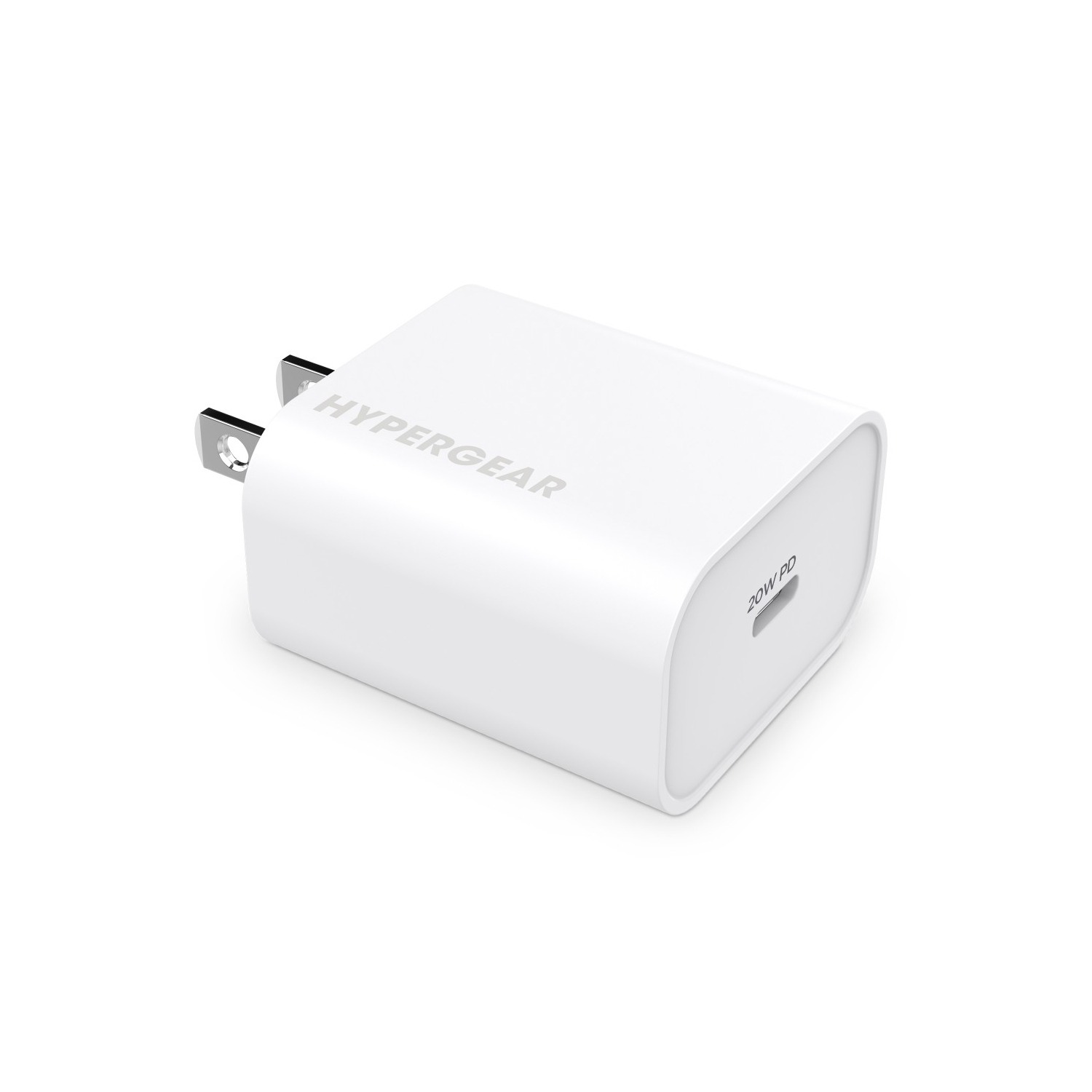HyperGear Wall Charger 1 Port USB-C 20W MagSafe Compatible – White HyperGear Wall Charger 1 Port USB-C 20W MagSafe Compatible - White