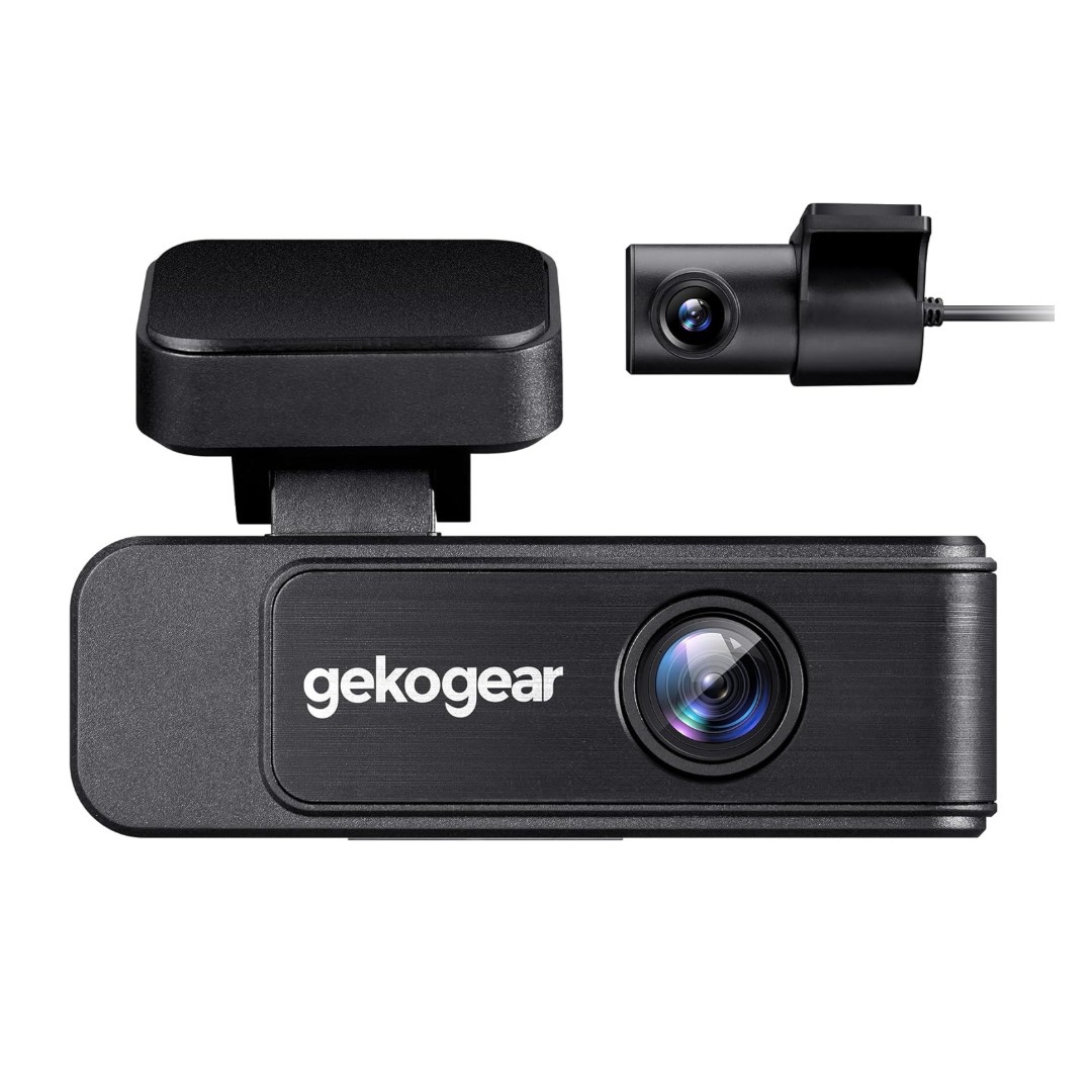 myGEKOgear Dashcam – Orbit 410 Dual Front (4k) & Rear (1080p) 32GB MicroSD Included (Support up to 256GB) – Black myGEKOgear Dashcam - Orbit 410 Dual Front (4k) & Rear (1080p) 32GB MicroSD Included (Support up to 256GB) - Black