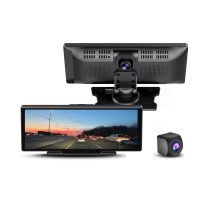 myGEKOgear Dual Dashcam - Orbit C120  10.26 Portable Infotainment Display & Back Up Camera for Apple CarPlay Android Auto