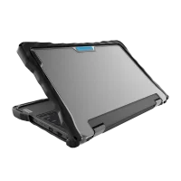 Gumdrop HP Lenovo 500e/500w/300e/300w Chromebook Gen 3 & 500E G4s (2-in-1) DropTech Rugged Case TechShell Certification - Black