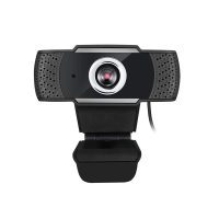 Adesso Webcam CyberTrack H4 1080P (2.1MP) with Built-in Microphone Zoome Certified - Black