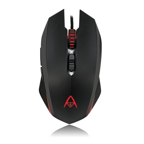 Adesso Gaming Mouse Wired Optical Sensor 7-Button Design Multi-Color LED Backlight Adjustable DPI up to 3200 DPI Ergonomic Ambidextrous Design Adesso Gaming Mouse Wired Optical Sensor 7-Button Design Multi-Color LED Backlight Adjustable DPI up to 3200 DPI Ergonomic Ambidextrous Design