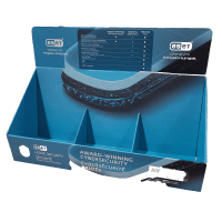PROMO Eset Countertop Display FREE with Purchase of 30 of any Eset Card Products English & French Sign