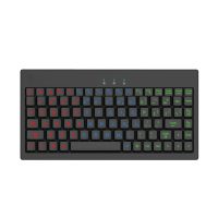 Adesso Keyboard Wired Mini 3-color Illiminated Backlight  2X Large Print Keys - Black