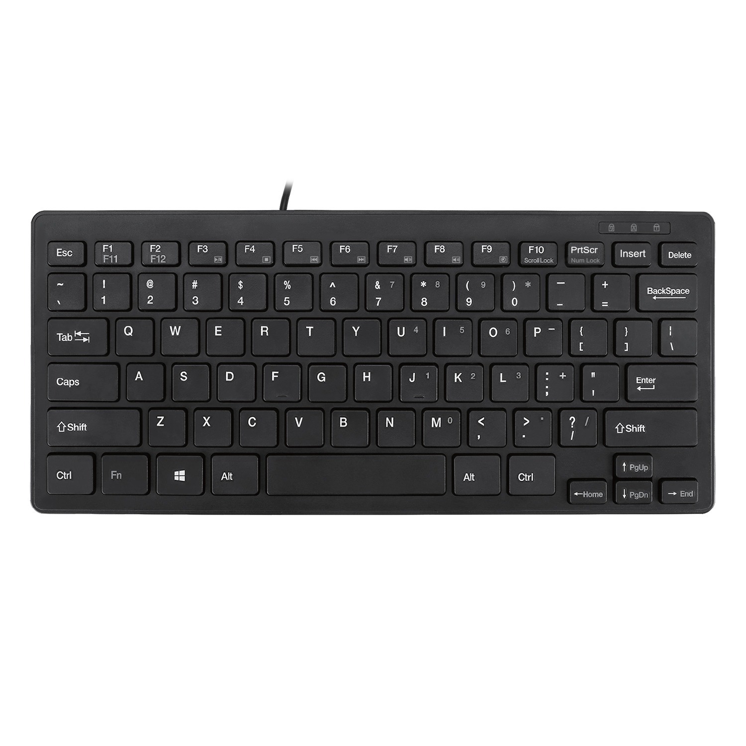 Adesso Keyboard SlimTouch Mini – Black Adesso Keyboard SlimTouch Mini - Black