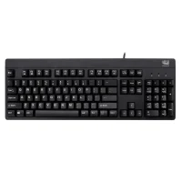 Adesso Keyboard Wired EasyTouch Antimicrobial Waterproof - Black