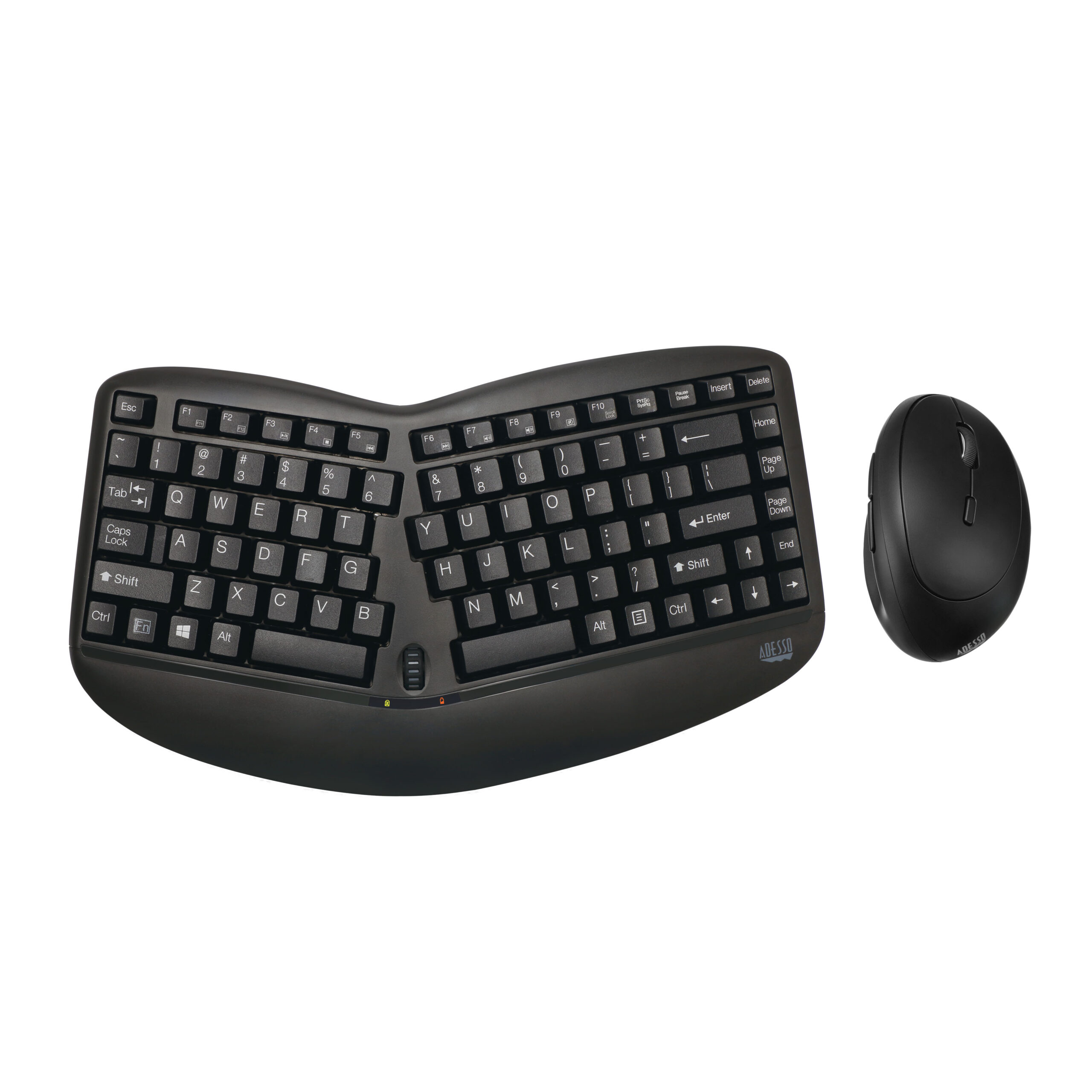 Adesso Wireless Mini Ergo Keyboard and Mouse combo Adesso Wireless Mini Ergo Keyboard and Mouse combo