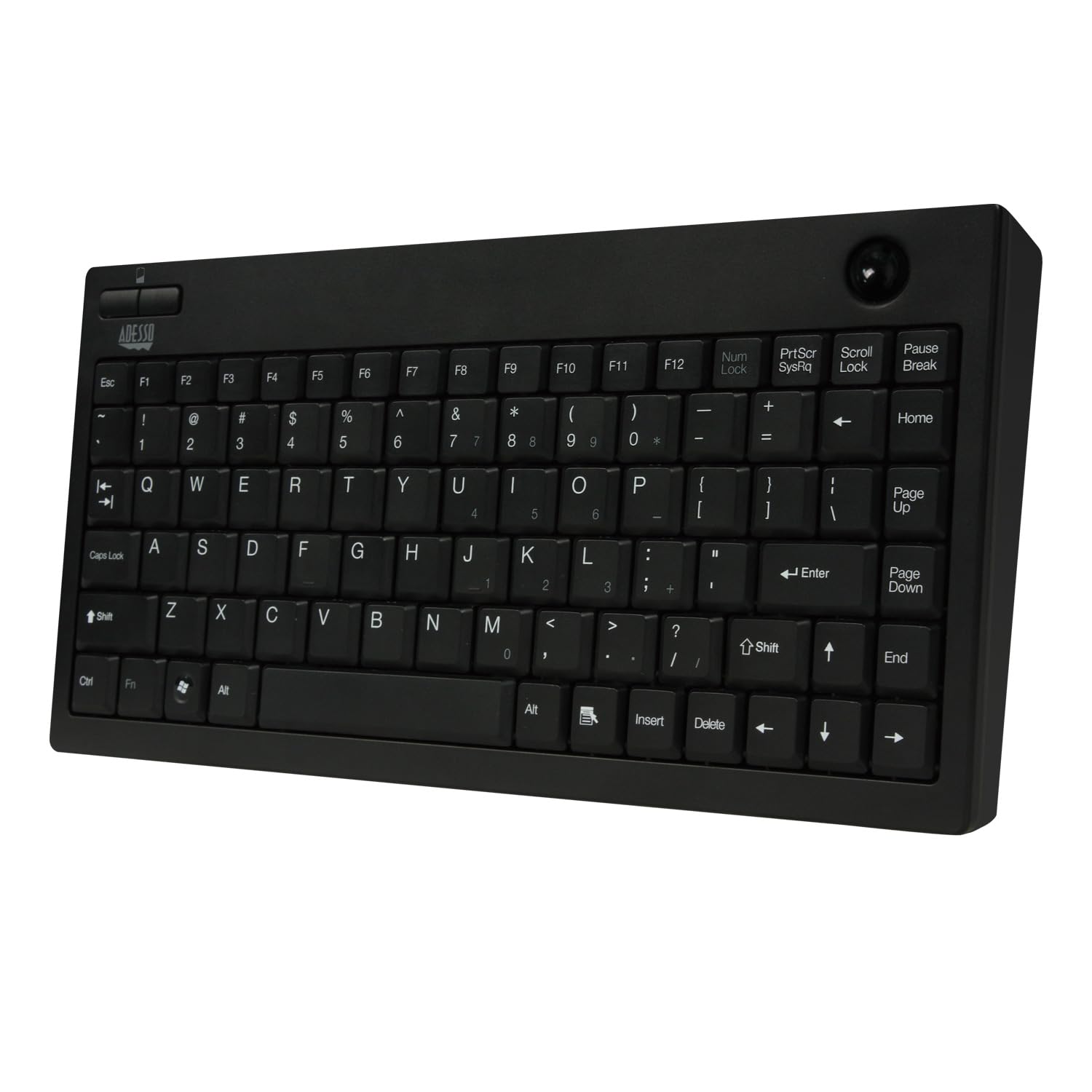 Adesso Wireless mini Trackball Keyboard Adesso Wireless mini Trackball Keyboard