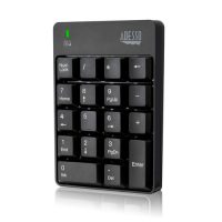 Adesso Mechanical Numeric Keypad with 3-port USB Hub