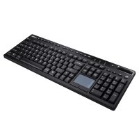 Adesso Multi OS Wireless Desktop Keyboard with Touchpad