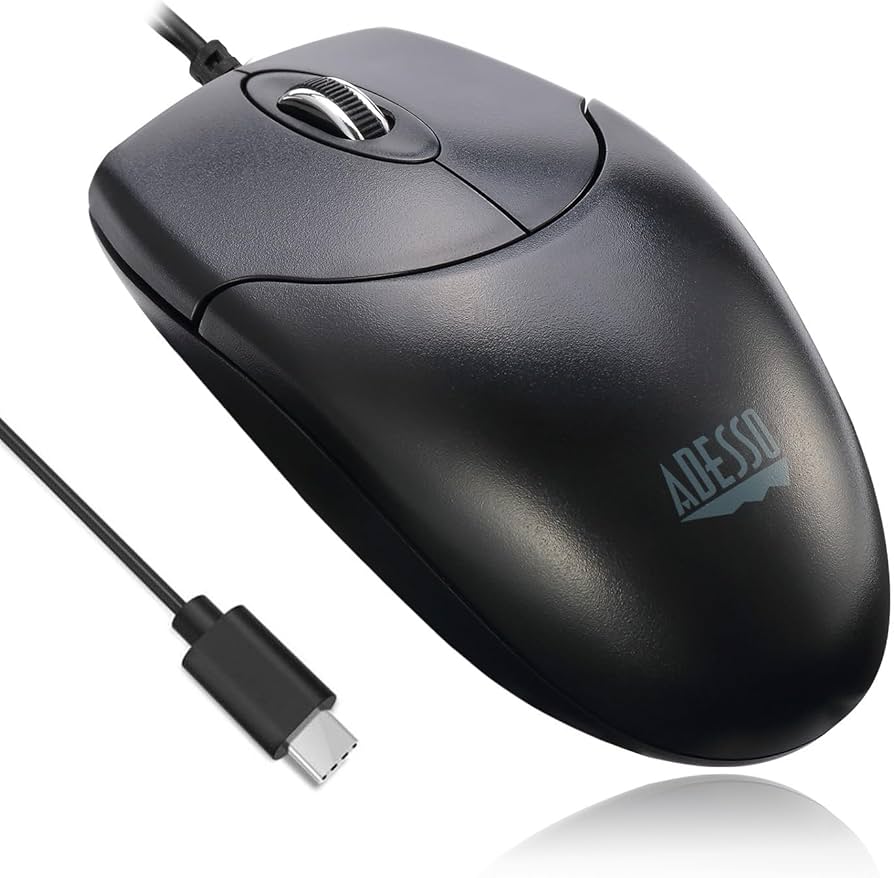 Adesso Typ Desktop full size mouse (TAA Compliant) Adesso Typ Desktop full size mouse (TAA Compliant)