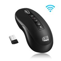 Adesso 2.4Ghz Wireless Presenter Mouse with Laser Pointer and Air Mouse