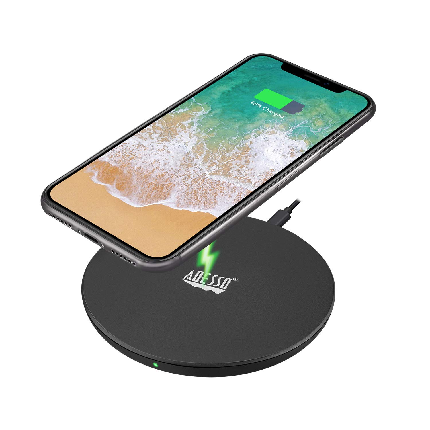 Adesso 10W Wireless QI Charger Adesso 10W Wireless QI Charger