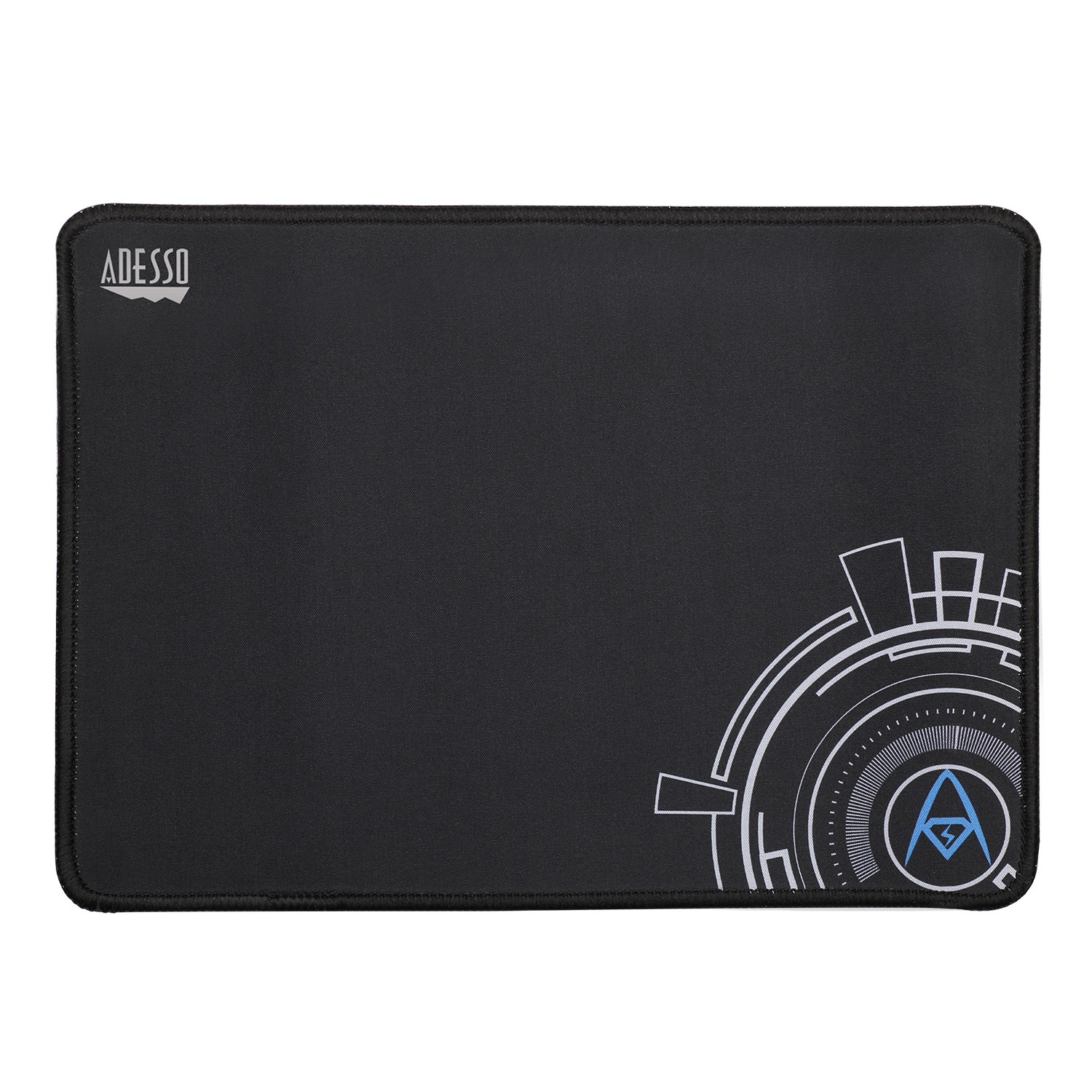 Adesso Gaming Mouse Pad Medium with Circular Logo Design for Esports 16in x 12in – Black Adesso Gaming Mouse Pad Medium with Circular Logo Design for Esports 16in x 12in - Black