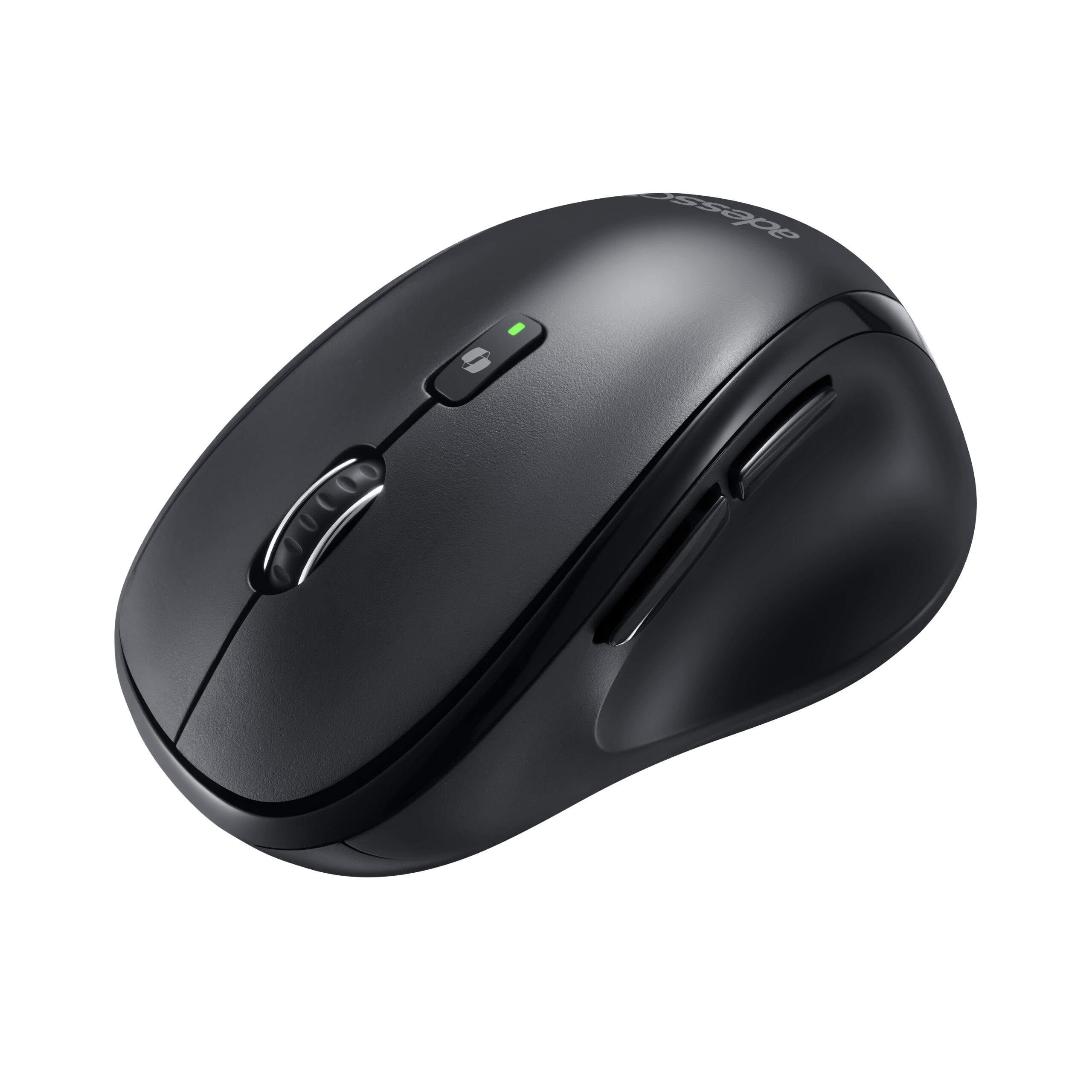 Adesso Mouse Wireless A60 Ergomonic Vertical Bluetooth/2.4Ghz RF with programable AI Hotkey Adesso Mouse Wireless A60 Ergomonic Vertical Bluetooth/2.4Ghz RF with programable AI Hotkey