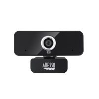 Adesso Webcam CyberTrack 6S 4K (8MP) Ultra HD Manual Focus with built in Microphone & Privacy Shutter - TAA Compliant