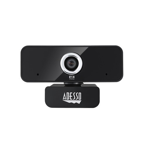 Adesso Webcam CyberTrack 6S 4K (8MP) Ultra HD Manual Focus with built in Microphone & Privacy Shutter – TAA Compliant Adesso Webcam CyberTrack 6S 4K (8MP) Ultra HD Manual Focus with built in Microphone & Privacy Shutter - TAA Compliant