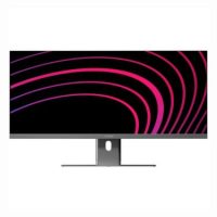 Alogic Monitor 34in Ultrawide Edge WQHD with Built in Multi-Port Hub 7-in1 with 90W PD - Space Grey