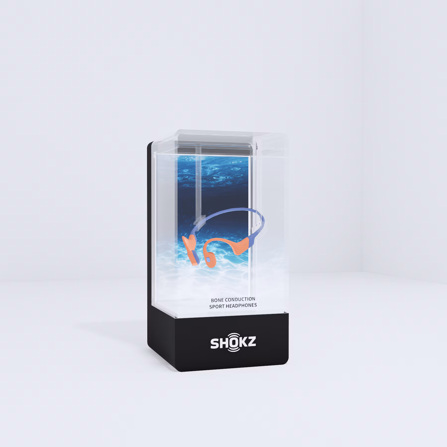 PROMO Shokz POP Counter Top Display (Tanks) OpenSwim Pro English (Free with 3 Unit Buy In)