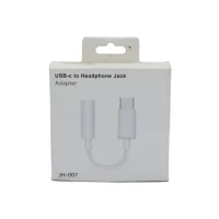 AMPD Adapter Audio USB-C Male to 3.5MM Female - White