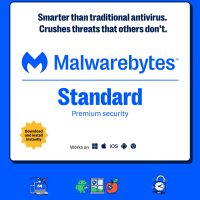 Malwarebytes Premium Standard 3-Device 1-Year BIL PC/MAC/Android/iOS