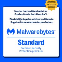 Malwarebytes Premium 1-Device 1-Year Tech Trifold BIL PC/MAC/Android/iOS