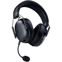 Razer Gaming Headset Wireless BlackShark V3 X HyperSpeed with Detachable HyperClear Cardioid Mic TriForce 50MM Drivers Bluetooth/2.4GHz/USB 7.1 Surround Sound - Black