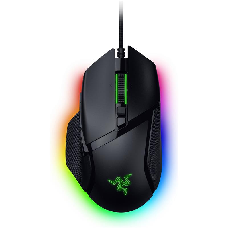 Razer Gaming Mouse Wired Basilisk V3 35K Ergonomic HyperScroll Tilt Wheel 11 Buttons Focus Pro 35K Optical Sensor Chroma RGB – Black Razer Gaming Mouse Wired Basilisk V3 35K Ergonomic HyperScroll Tilt Wheel 11 Buttons Focus Pro 35K Optical Sensor Chroma RGB - Black