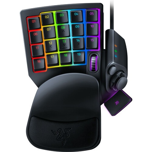 Razer Gaming Keypad Wired Tartarus Pro Analog Optical Switches 32 Programmable Keys Chroma RGB – Black Razer Gaming Keypad Wired Tartarus Pro Analog Optical Switches 32 Programmable Keys Chroma RGB - Black