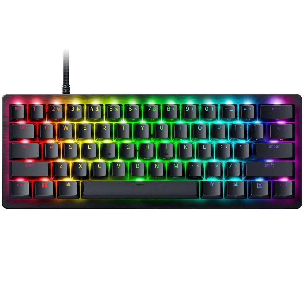 Razer Gaming Keyboard Wired Huntsman V3 Pro Mini 60% Analog Optical Linear Switches Snap Tap Rapid Trigger Adjustable Actuation Chroma RGB – Black Razer Gaming Keyboard Wired Huntsman V3 Pro Mini 60% Analog Optical Linear Switches Snap Tap Rapid Trigger Adjustable Actuation Chroma RGB - Black
