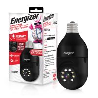 Energizer Connect Smart 1080p HD Outdoor Security Socket Camera with Siren Alarm