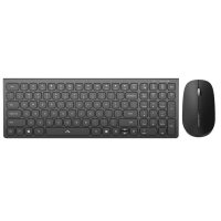 Alogic Keyboard Bluetooth Echelon USB-C Rechargeable Compact Win and Mouse Combo - Black