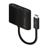 Alogic USB-C Multiport Adapter with HDMI/USB 3.0/USB-C Power Delivery (60W/3A) - 4K