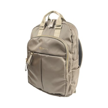 Klipxtreme Backpack 15.6in Premium Three Main Compartments Two Front Pockets Pass-Trough Strap for Carry-On -Khaki Klipxtreme Backpack 15.6in Premium Three Main Compartments Two Front Pockets Pass-Trough Strap for Carry-On -Khaki