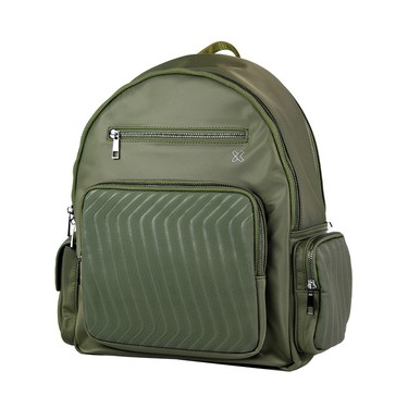 Klipxtreme Backback 13in Two Compartments Multiple Pockets Nylon – Green Klipxtreme Backback 13in Two Compartments Multiple Pockets Nylon - Green