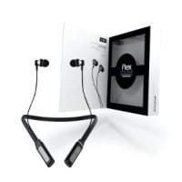 AMPD Flex Around the Neck Stereo Sport Bluetooth Headset - Black