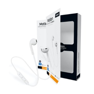 AMPD Motion Bluetooth Sport Earbuds – White AMPD Motion Bluetooth Sport Earbuds - White