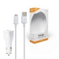 AMPD 2-in-1 Car Charger 2A with Micro USB Cable